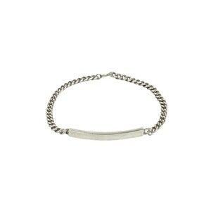 TIFFANY&Co. Tiffany ID Chain Bracelet, Sterling Silver 925 Bangle Accessory, ...
